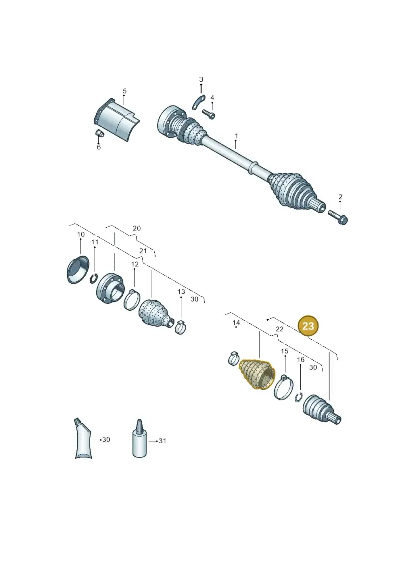 2Q0498099L — SEAT Leon (2019-) diagram 746407500, position 23