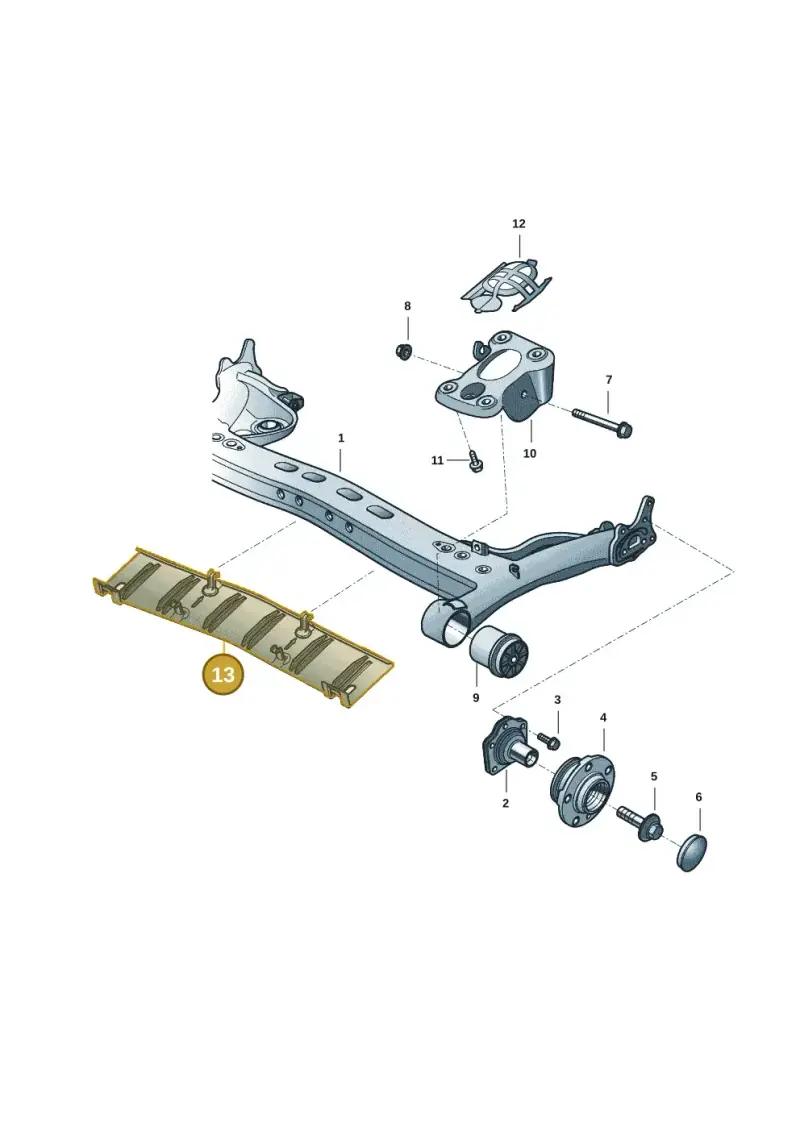 2Q0501715K — Volkswagen Nivus (2020-) diagram 67b500020, position 13