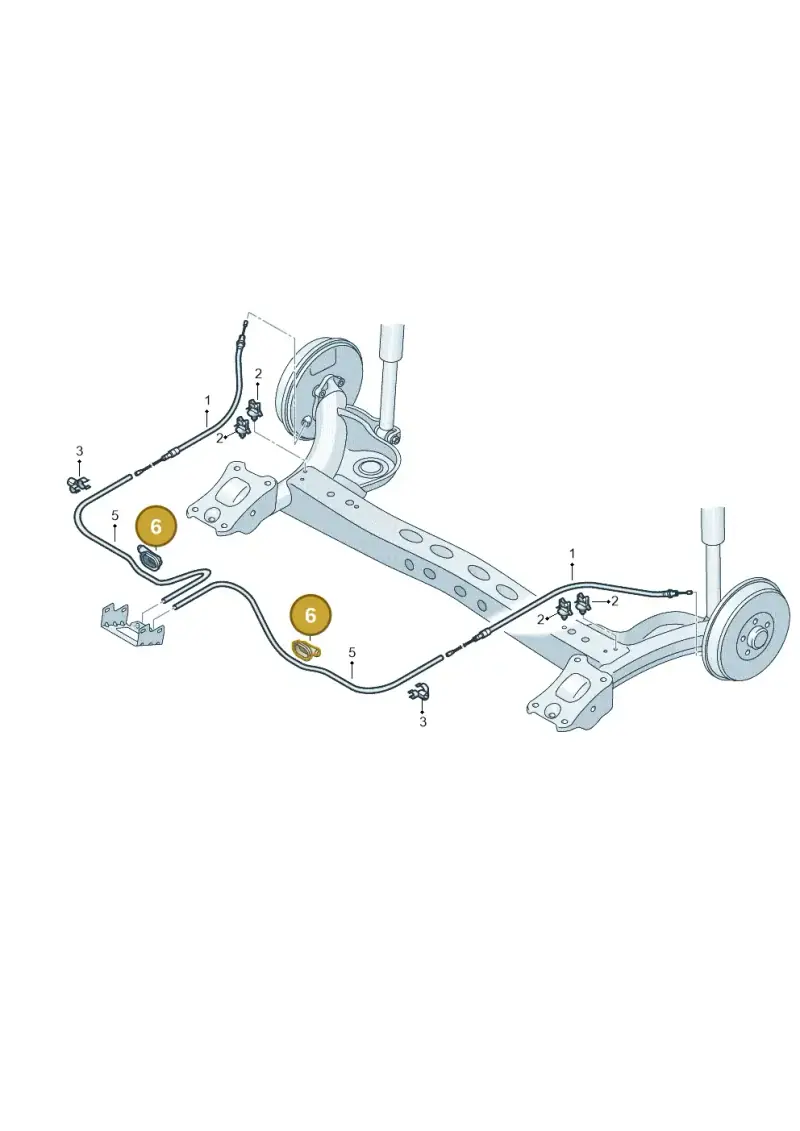 2Q0611794 — Volkswagen Polo (2019-) diagram 592609500, position 6