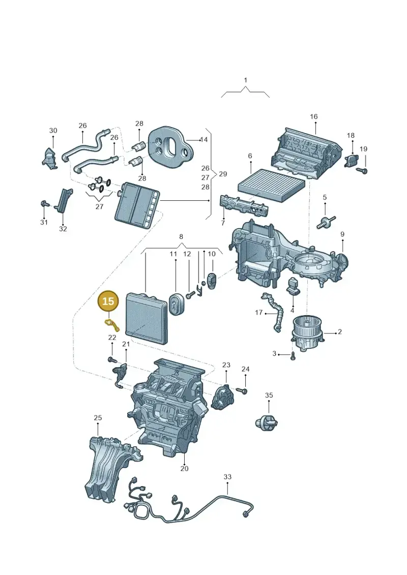 2Q0907543A — Volkswagen Polo Track (2023-) diagram 602820100, position 15