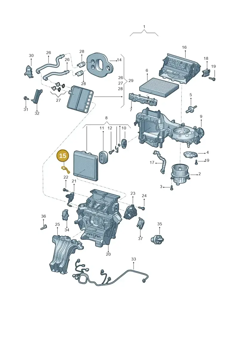 2Q0907543A — Volkswagen Nivus (2020-) diagram 602820200, position 15