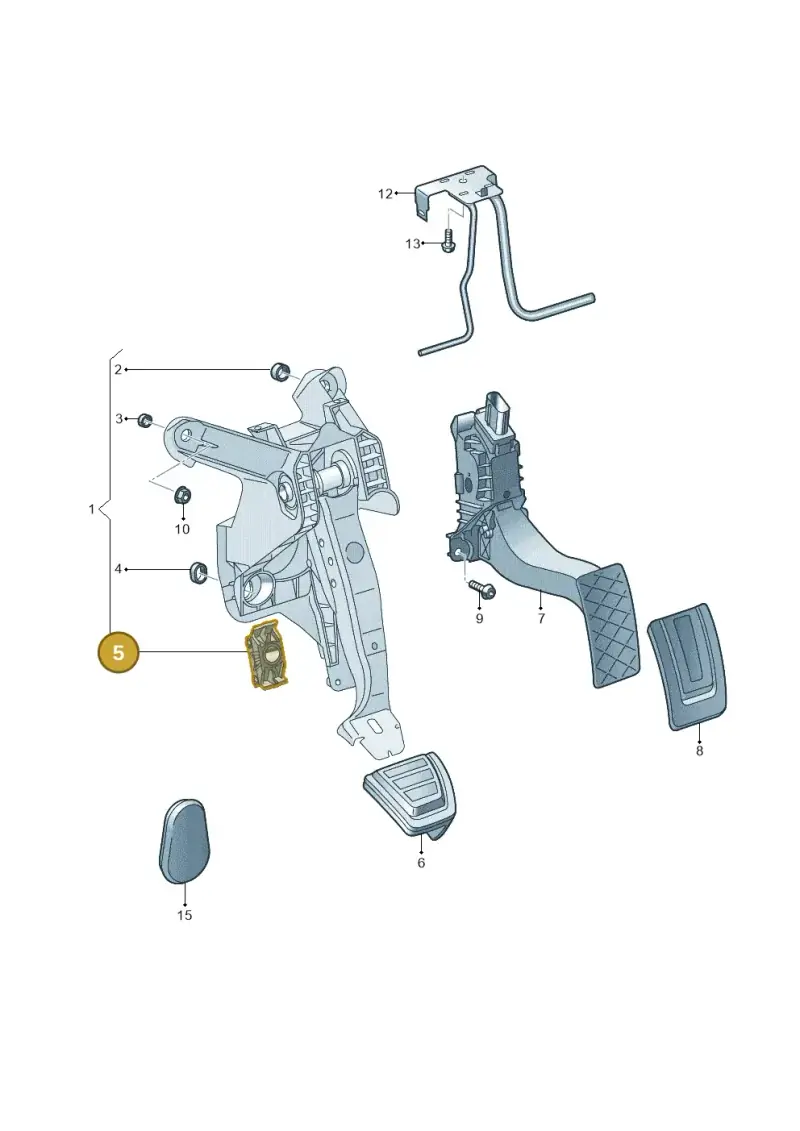 2QB721165 — Volkswagen Atlas Cross Sport (2023-) diagram 781721650, position 5