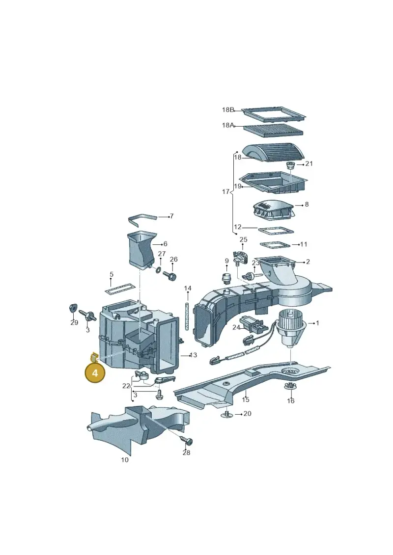 321819059 — Volkswagen CADDY-KOMBI/KASTENW.   06> (2005-) diagram 121819200, position 4