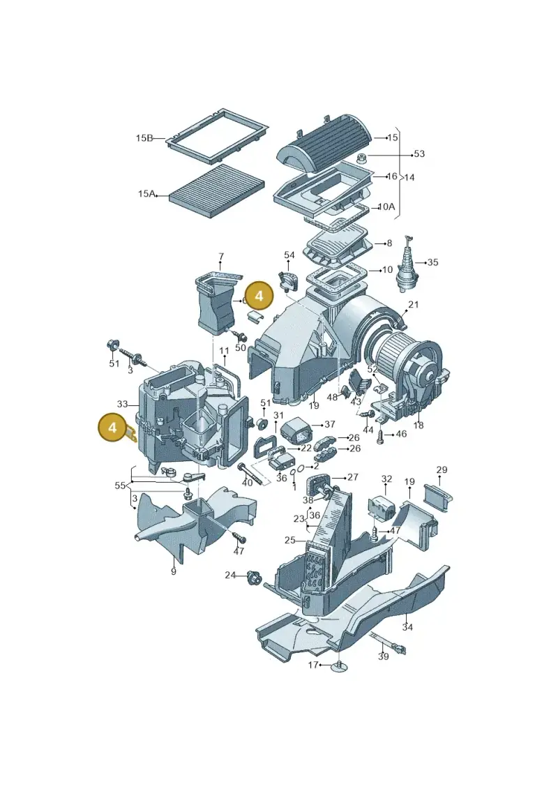 321819059 — Volkswagen GOLF CABRIO (2002-2002) diagram 121820100, position 4