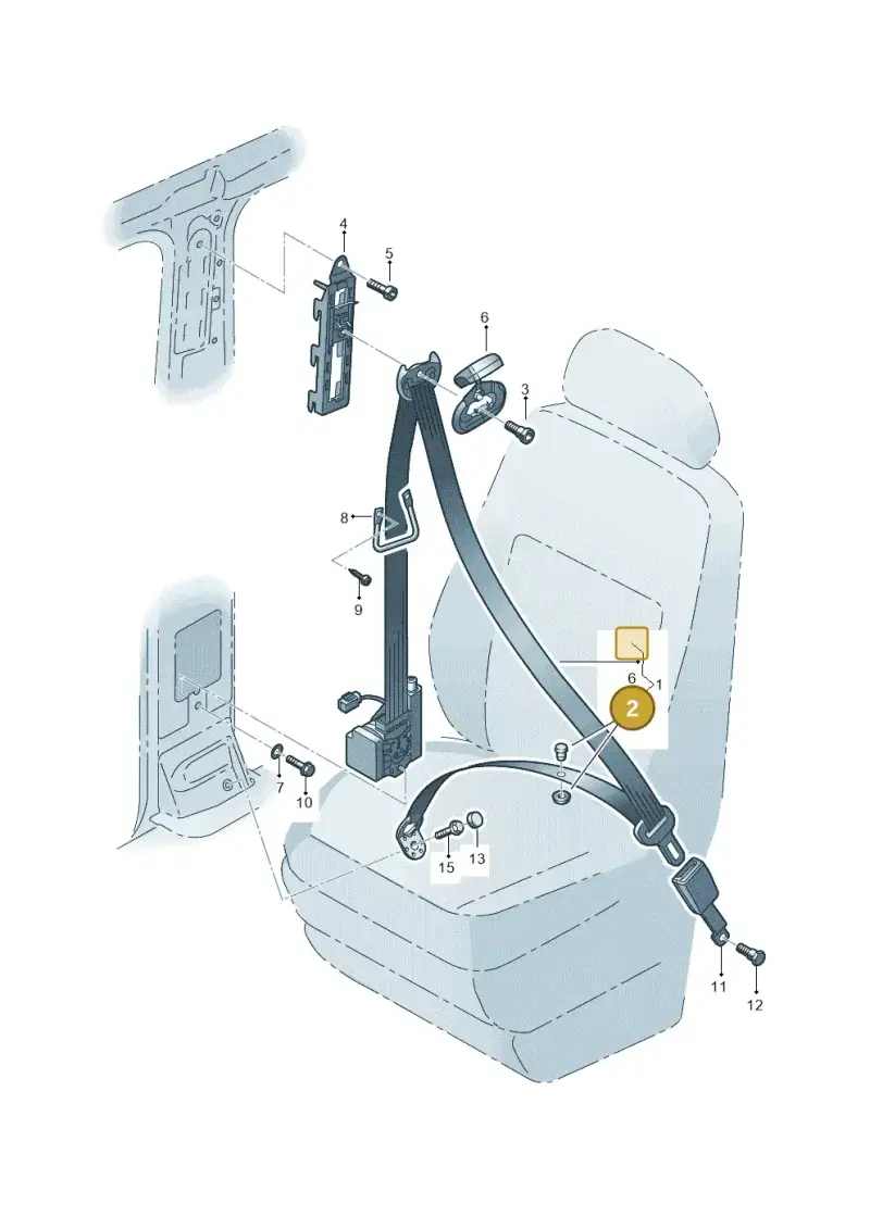 321857720 — Volkswagen Single-cab transp. (2015-2019) diagram 411857600, position 2