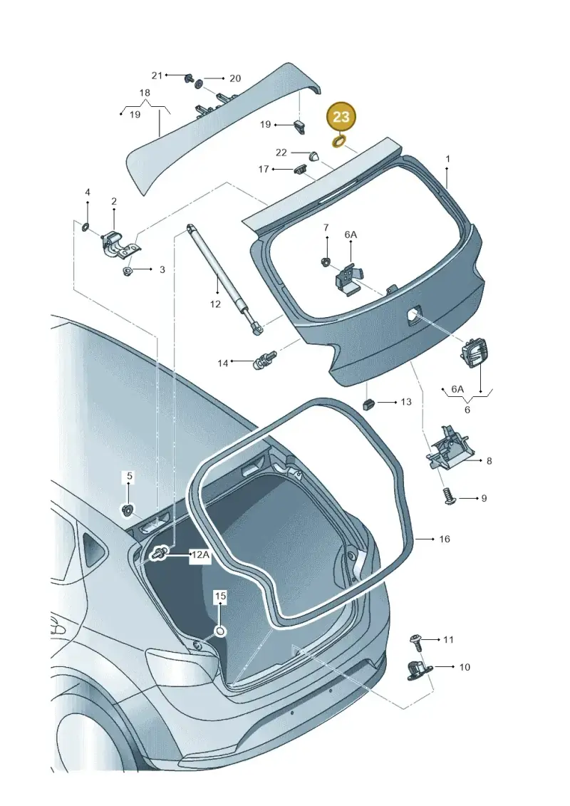 333971904A — SEAT Ibiza (2015-) diagram 639827000, position 23