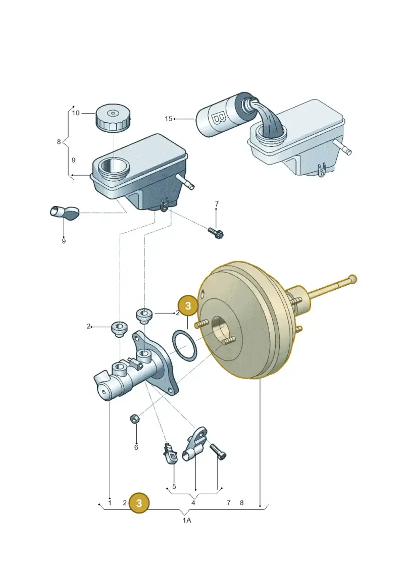 357611243 — Volkswagen Up! 1.0 TSI (2013-2017) diagram 559611000, position 3