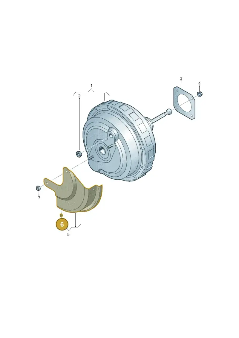 357612166 — Volkswagen T-Roc BlueMotion (2017-2024) diagram 746612100, position 6
