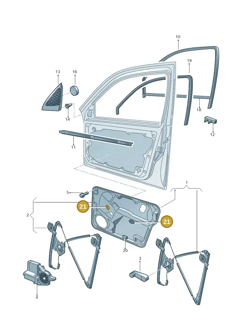 357971908B — Skoda FABIA/COMBI            05> (2004-) diagram 225837600, position 21