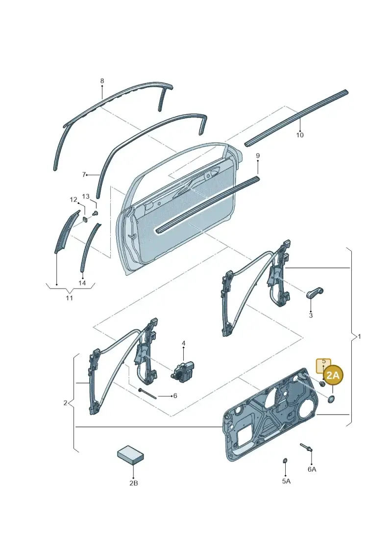 357971908B — Volkswagen New Beetle             06> (2005-) diagram 467837600, position 2A