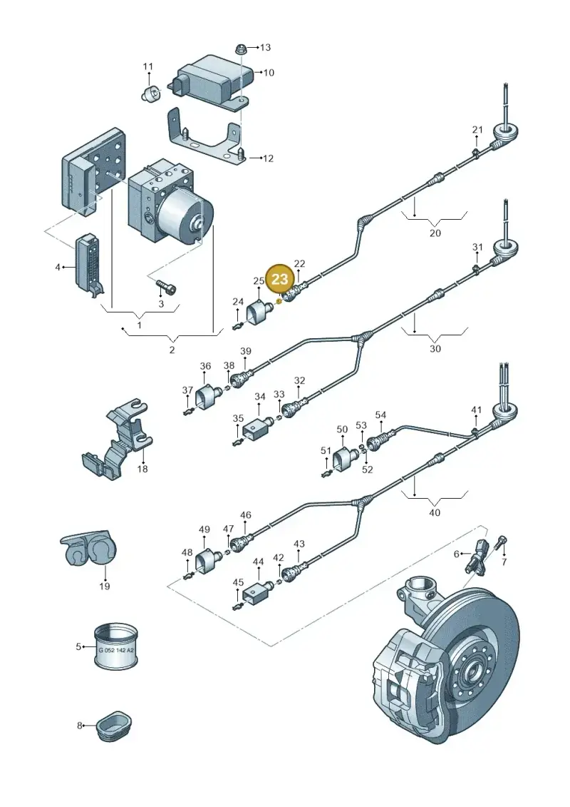 357972740D — Skoda Superb (2013-2015) diagram 632927000, position 23