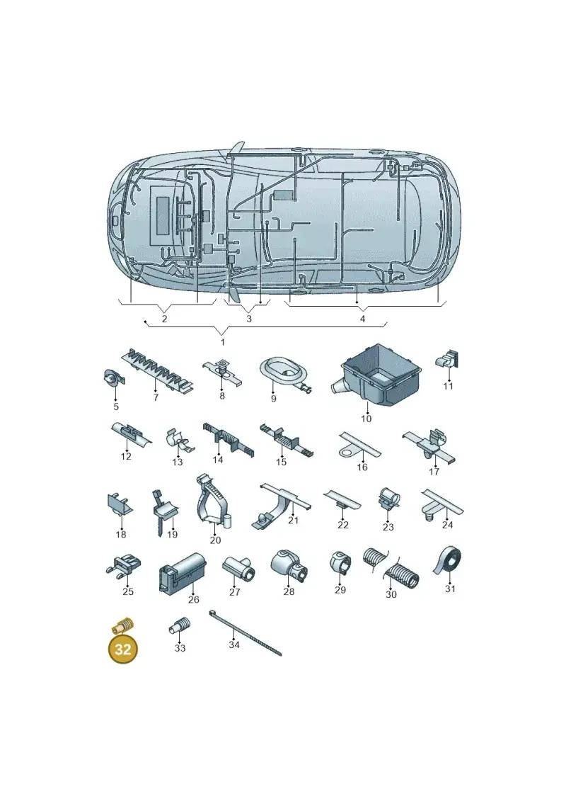 357972741 — SEAT Altea XL Reference (2010-2013) diagram 418971810, position 32