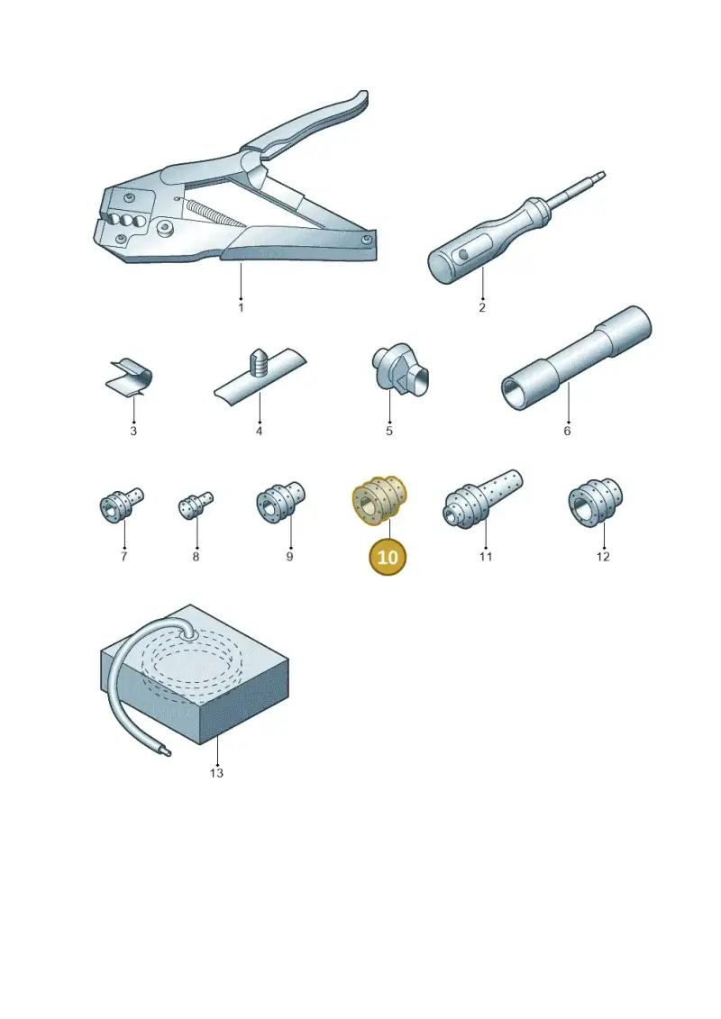 357972742A — Skoda OCTAVIA/COMBI/4X4 (1996-2000) diagram 202972730, position 10