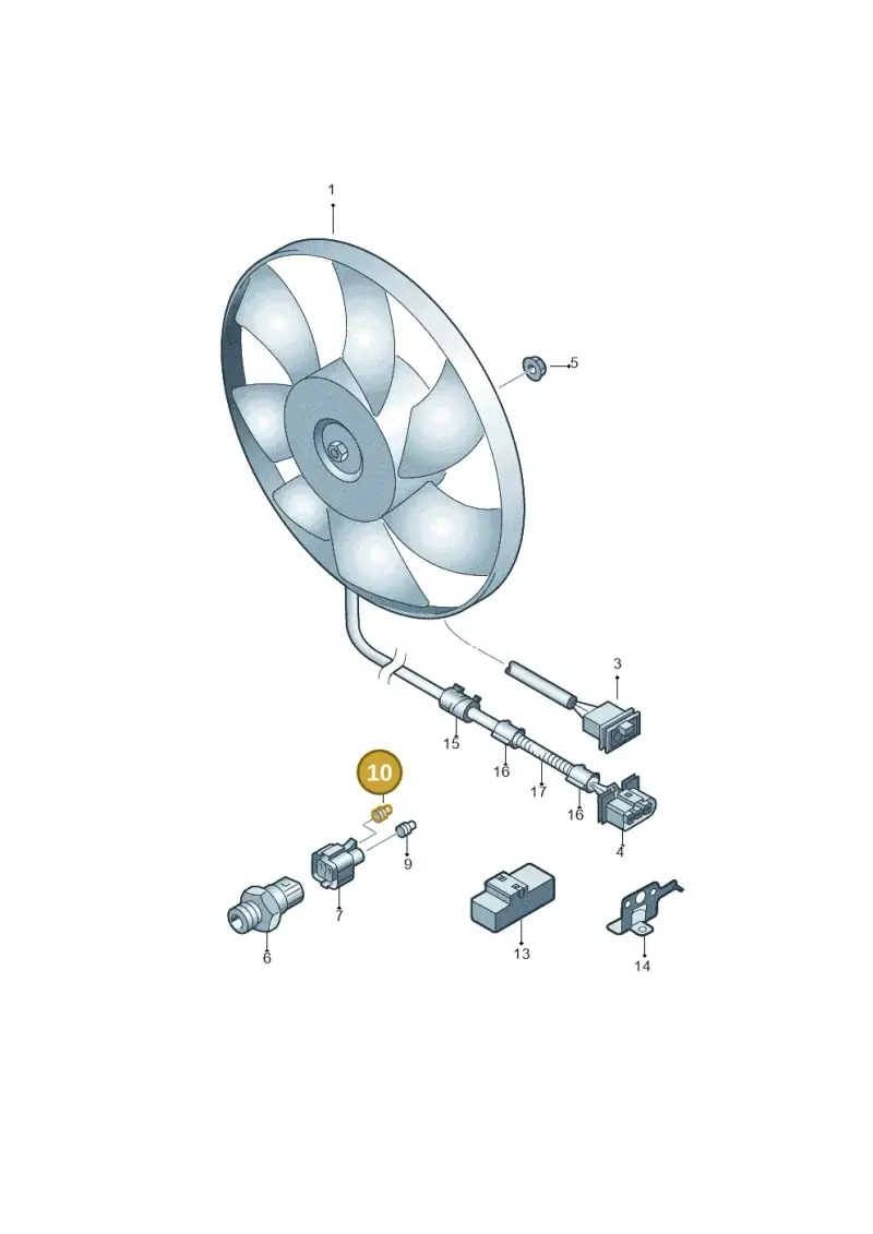 357972742B — Volkswagen New Beetle             06> (2005-) diagram 194959500, position 10