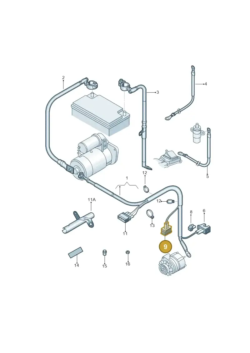 357972762 — Volkswagen New Beetle             06> (2005-) diagram 206972000, position 9