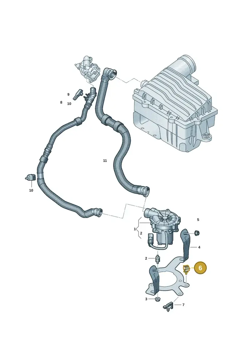 3B0971848B — Volkswagen Multivan (2021-) diagram 7t0131020, position 6