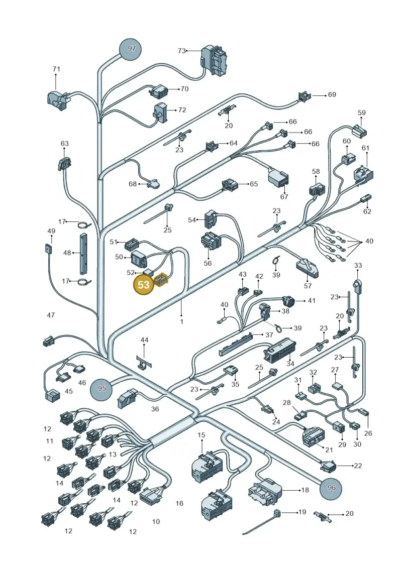 3B7035447A — SEAT Ibiza (2012-) diagram 639971820, position 53