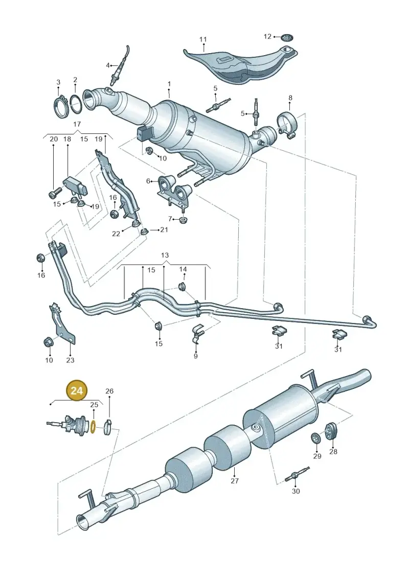 3C0131113C — Volkswagen Crafter 35 panel (2011-2016) diagram 483253620, position 24