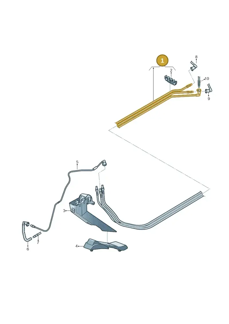 3C0200059S — Volkswagen Passat CC (2011-2016) diagram 737201150, position 1