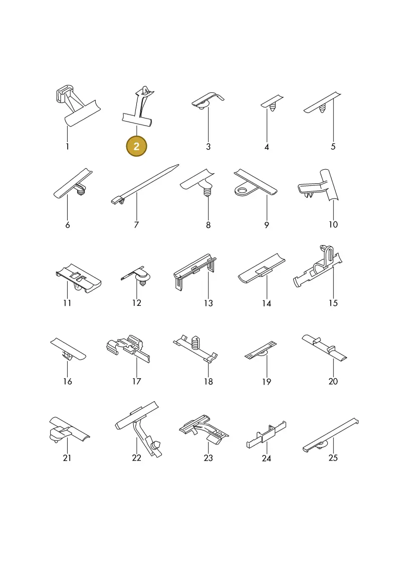 3C0971848C — Volkswagen 1J0 platform diagram 198977050, position 2