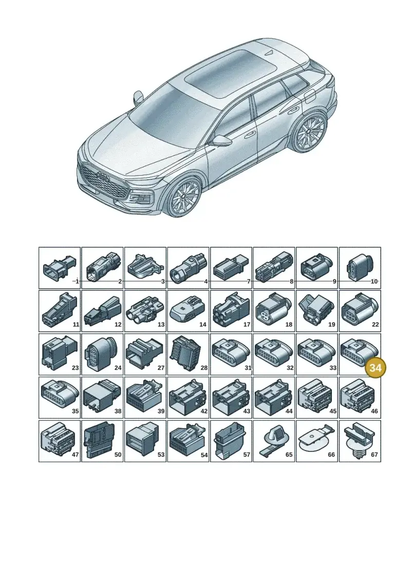 3C0973737A — Audi Q6 e-tron (2023-2025) diagram f5s971820, position 34