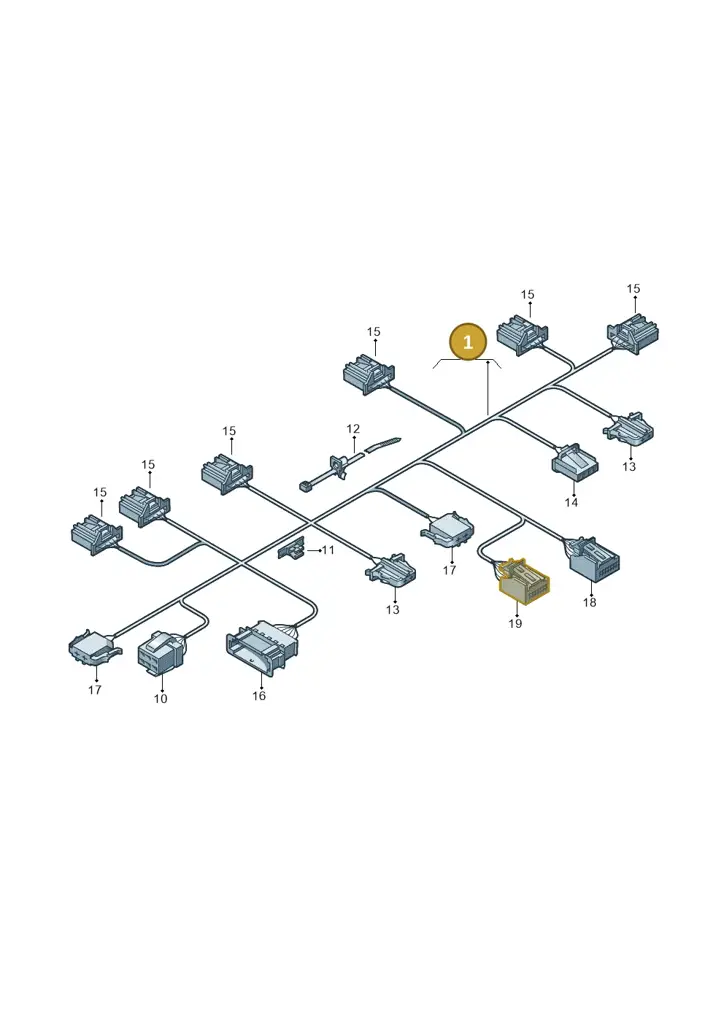 3C2971566Q — Volkswagen Passat CC (2011-2016) diagram 460972500, position 1