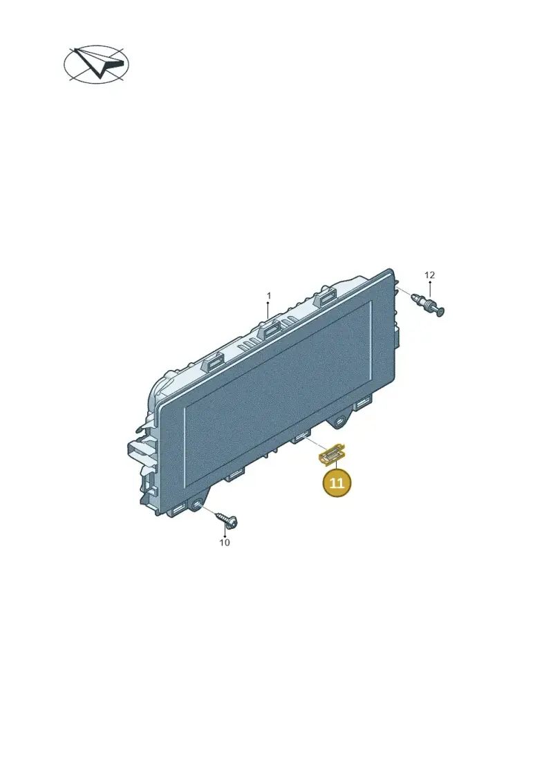 3C8867190 — Volkswagen Tiguan 2.0 (2023-) diagram 3j0920000, position 11