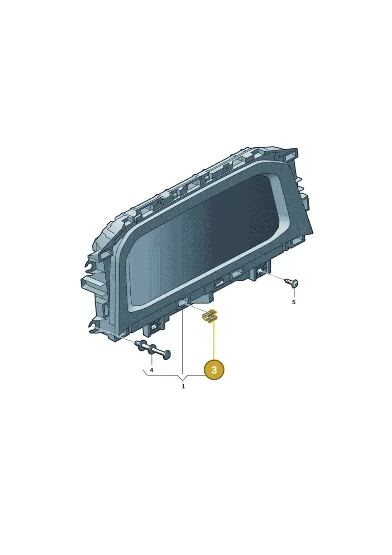 3C8867190 — Volkswagen Multivan (2021-) diagram 5h0920000, position 3