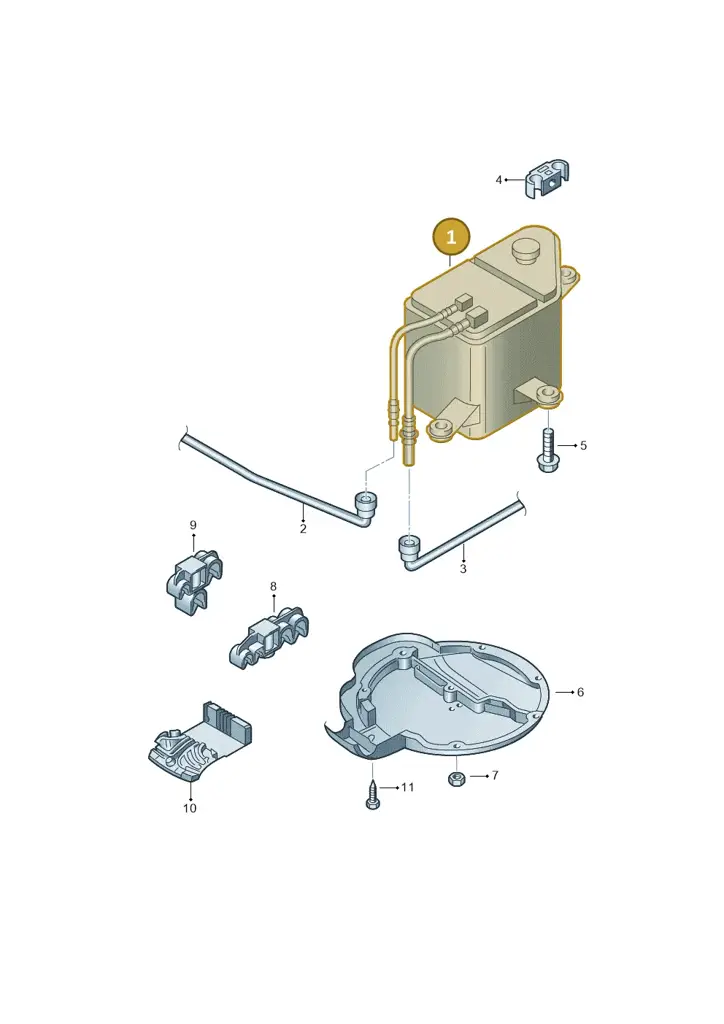 3D0201797E — Volkswagen Phaeton 4motion (2010-2016) diagram 258201950, position 1