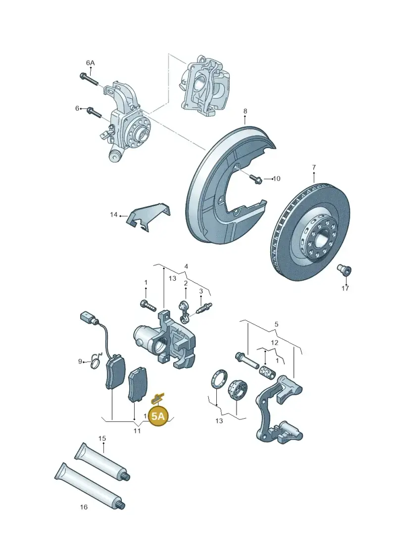 3D0615231 — Volkswagen Transport. multivan (2019-2024) diagram 258615600, position 5A