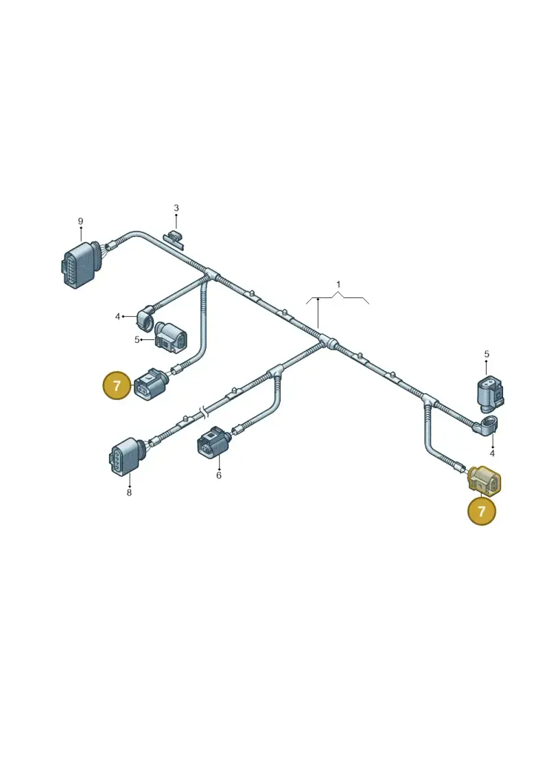 3D0973702 — Volkswagen Touareg (2003-2005) diagram 274971040, position 7
