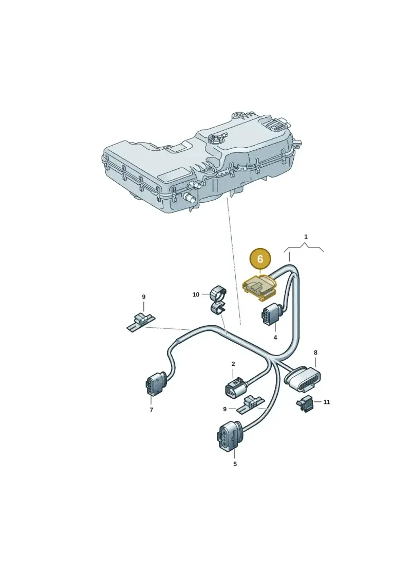 3D0973715 — Volkswagen Transport. multivan (2019-2024) diagram 7em971060, position 6