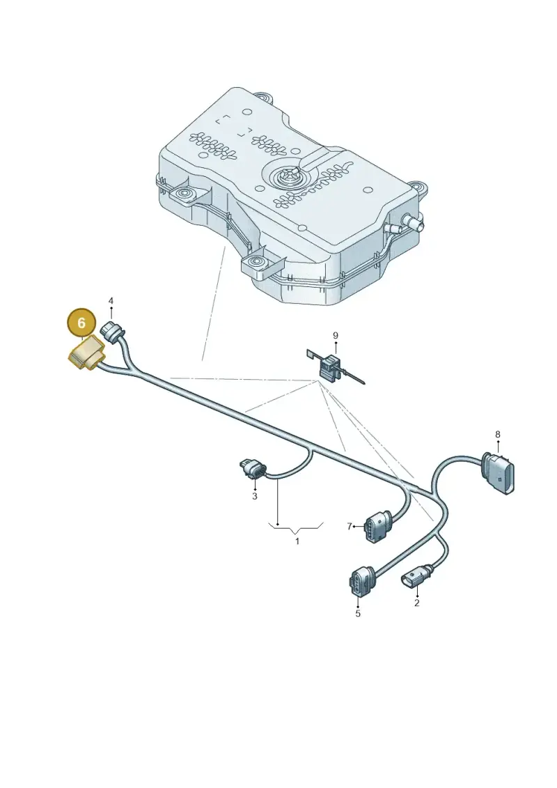 3D0973715 — Volkswagen Amarok twin cab (2022-) diagram 894971650, position 6
