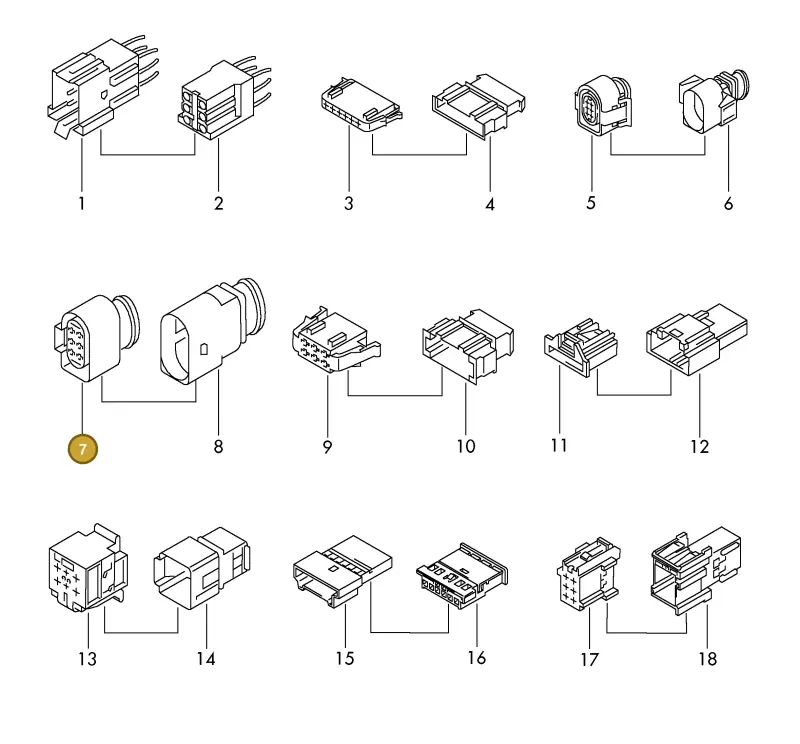 3D0973733G — Volkswagen 1J0 platform diagram 198971010, position 7
