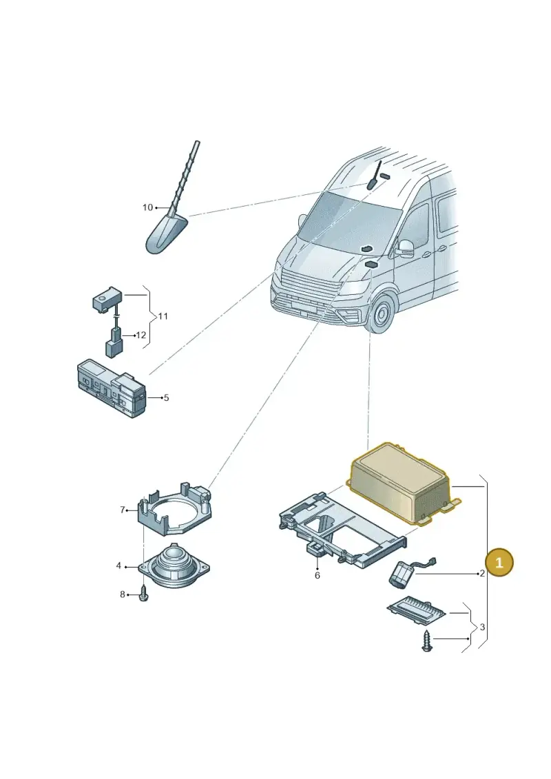 3G0035284B — Volkswagen MAN TGE 35 (2016-2021) diagram 806035600, position 1