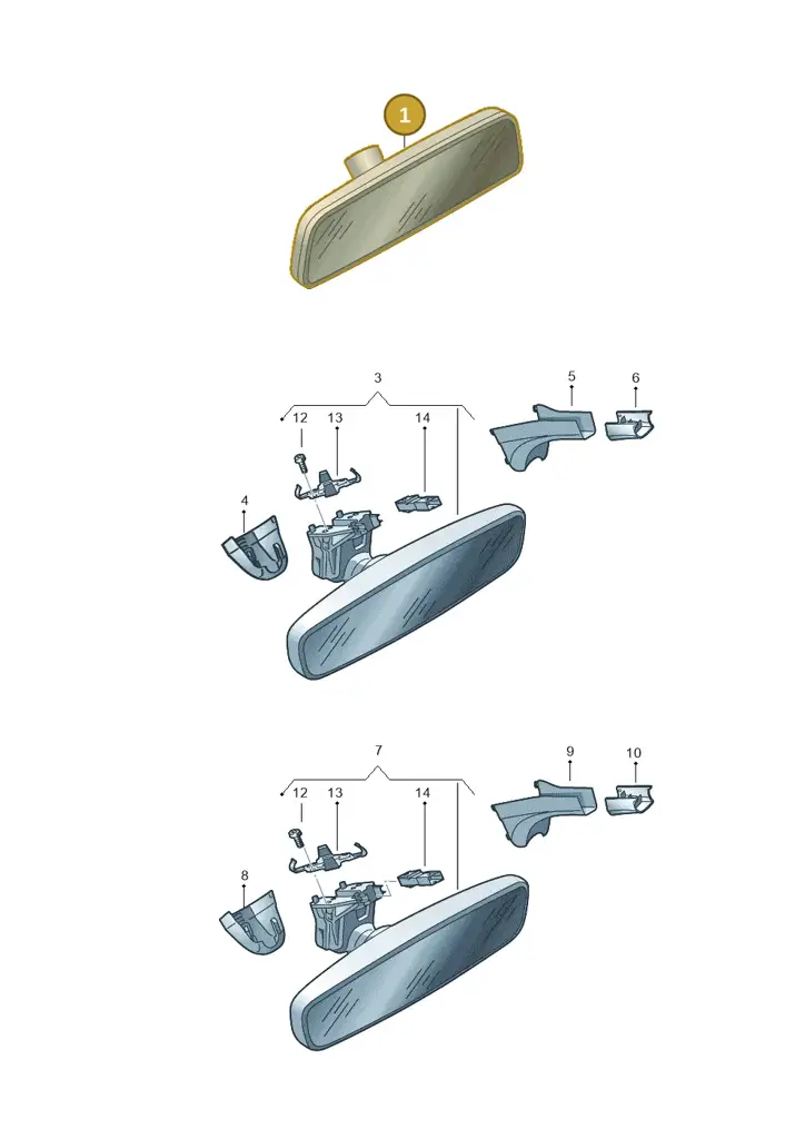 3G0857511BK4PK — Volkswagen Amarok twin cab (2022-) diagram 894857470, position 1