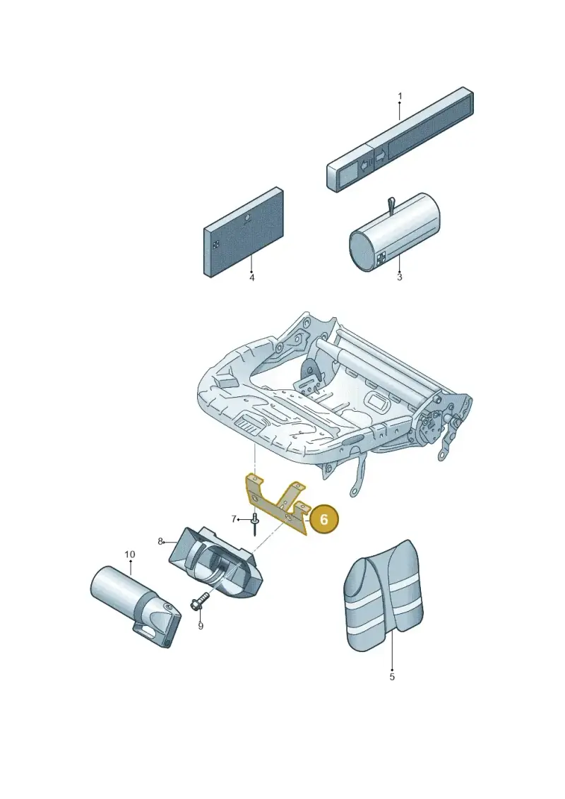 3G8860290 — Volkswagen Arteon (2017-2023) diagram 746860000, position 6