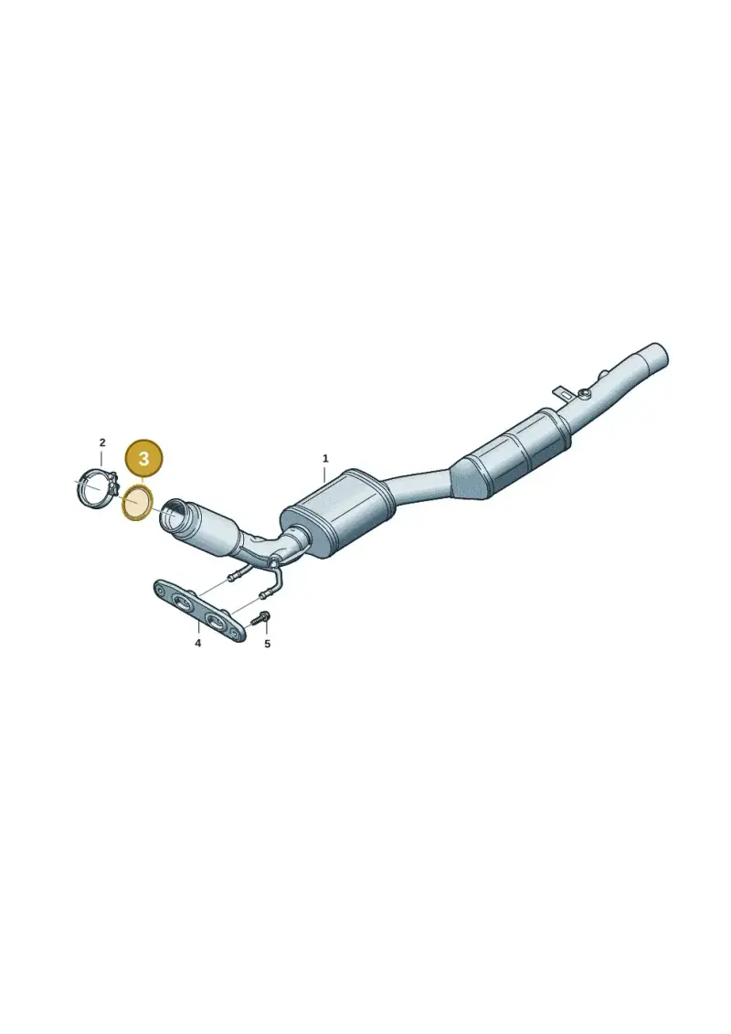 3Q0253115 — Volkswagen Passat estate (2023-) diagram 3j0253260, position 3
