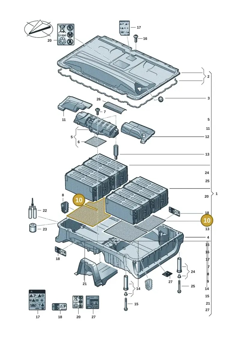 3Q0907352 — Volkswagen Multivan (2021-) diagram 7t0915550, position 10