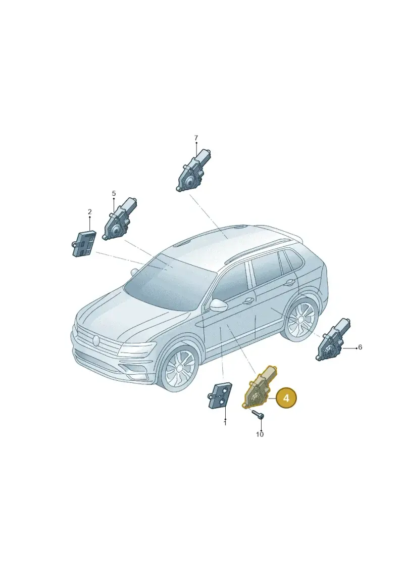 3QD959801D — Volkswagen Tharu (2020-2020) diagram 578959150, position 4