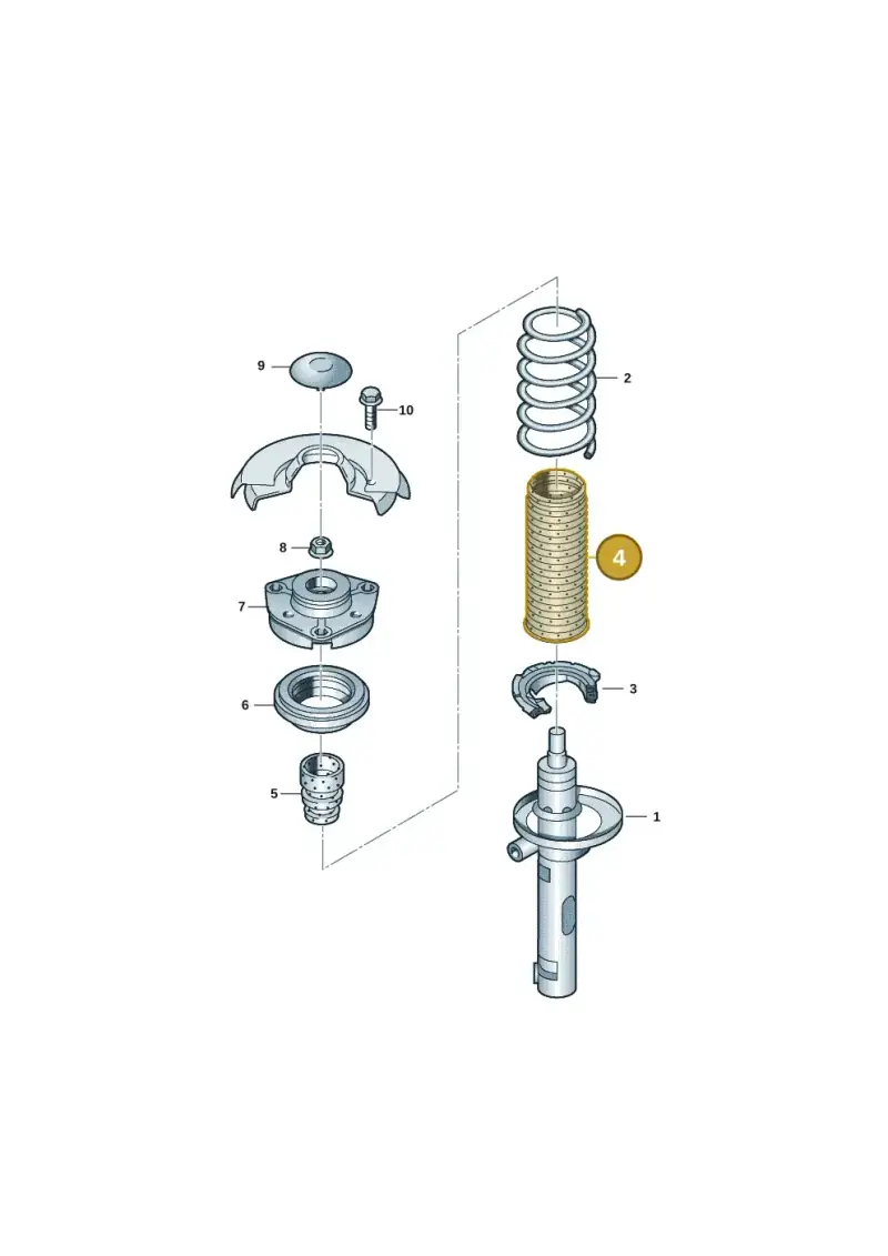 3QF413175 — Volkswagen ID.7 Limousine Pro (2023-) diagram 2ka411000, position 4