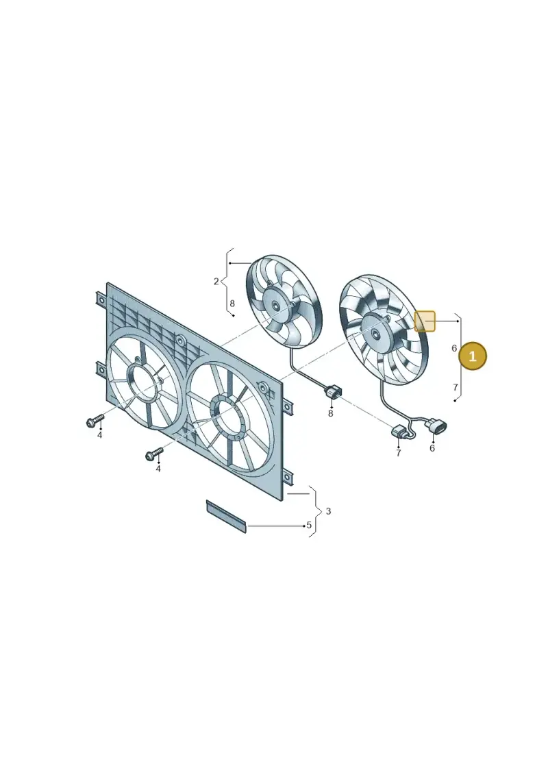 3WA959455D — Skoda Kodiaq (2024-2024) diagram 829959500, position 1