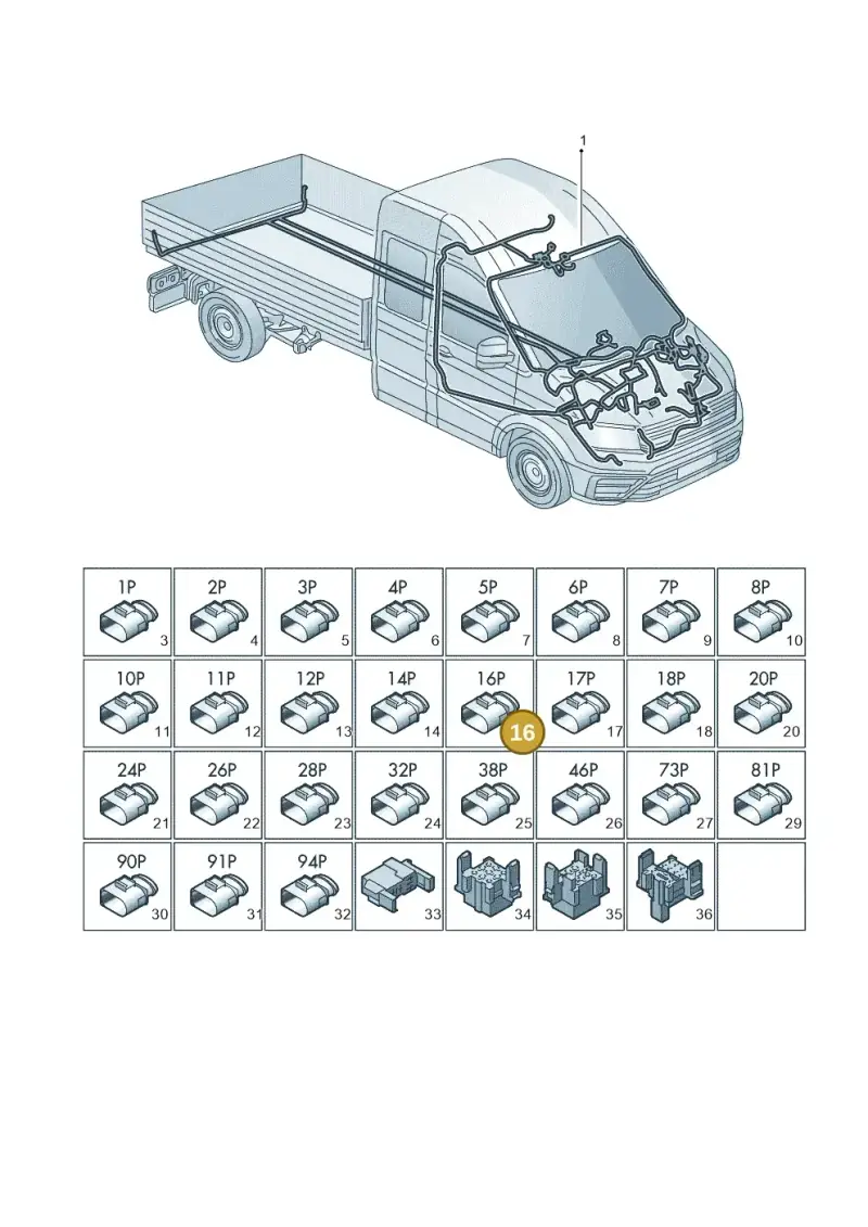 420973716 — Volkswagen MAN TGE 35 (2016-2021) diagram 807971080, position 16