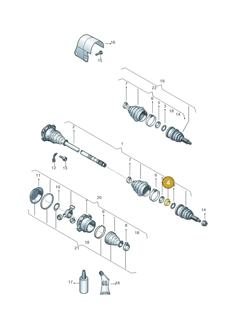 441407295 — Volkswagen New Beetle Cabrio. (2003-2005) diagram 208407250, position 4