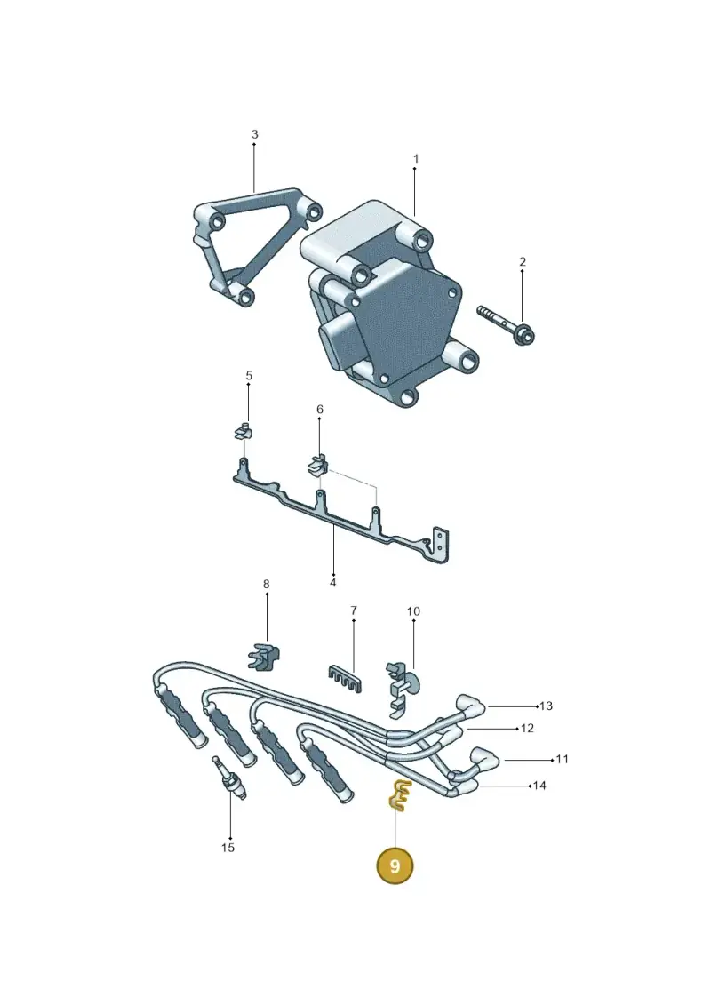 441971848A — Volkswagen Voyage (2016-2023) diagram 388905000, position 9