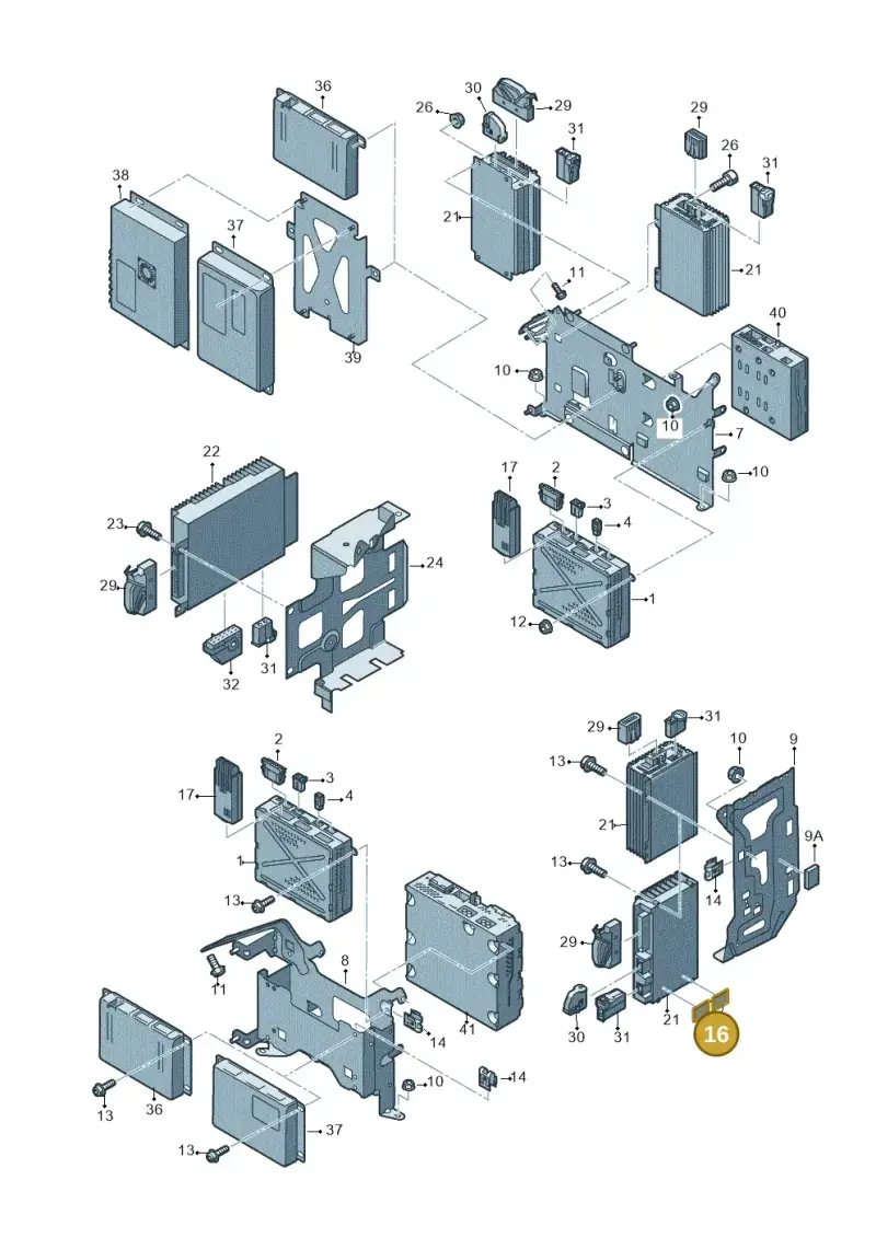 443201365B — Audi A8/S8/qu. lang (2003-2007) diagram 291035400, position 16