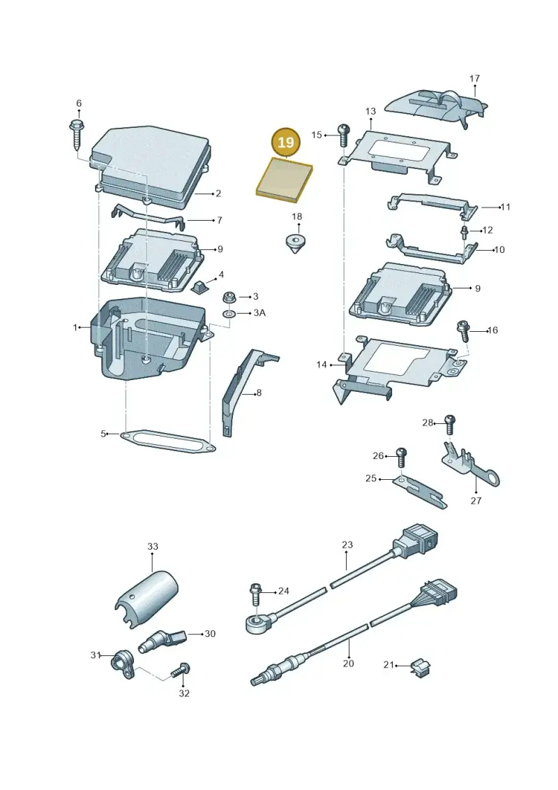 443201365B — Audi RS4 Cabrio qu.    08> (2007-) diagram 473906000, position 19