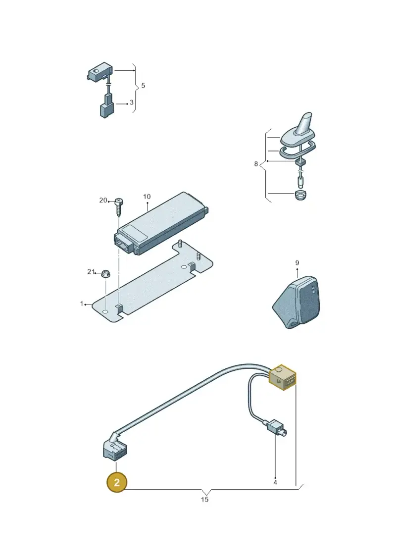 4A0972883B — Volkswagen SHARAN/4MOTION (2005-) diagram 475035550, position 2