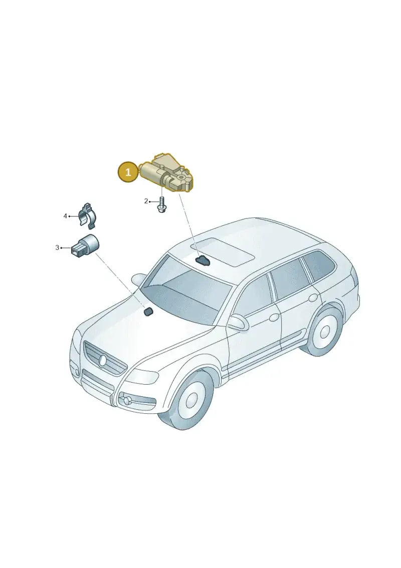 4B0959591K — Volkswagen Touareg                08> (2007-) diagram 274959000, position 1