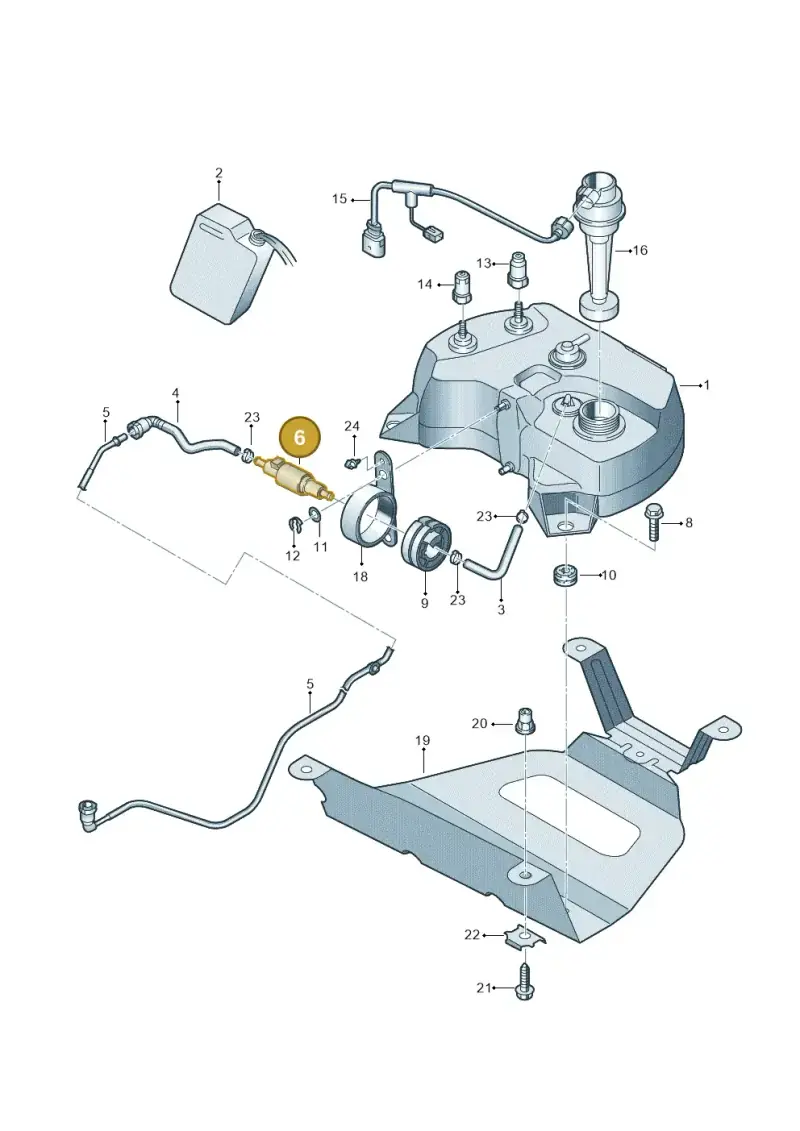 4B0963303 — Volkswagen Sharan (2008-2010) diagram 475201180, position 6